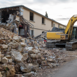 Remblais : aménagements de terrain avant construction Saint-Martin-de-Crau